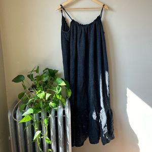 Anthropologie Grey Tank Dress! Cozy and Flowy!